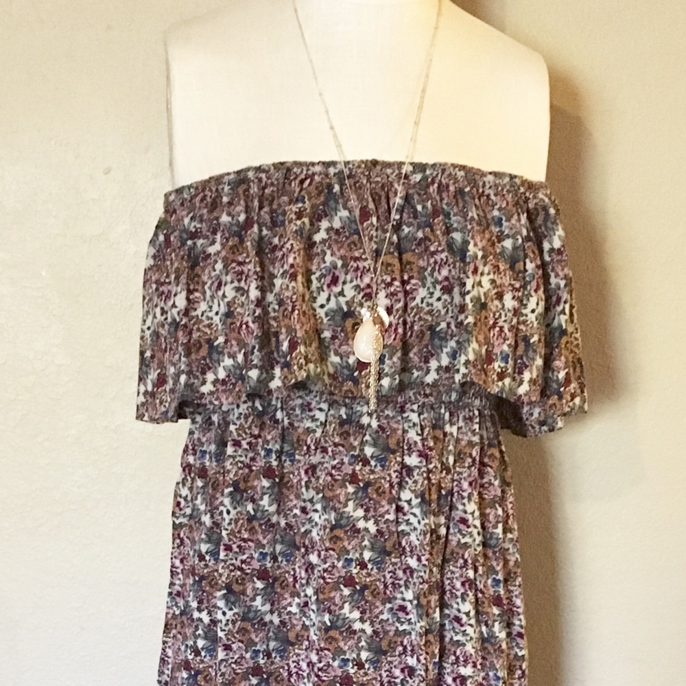 Floral maxi dress